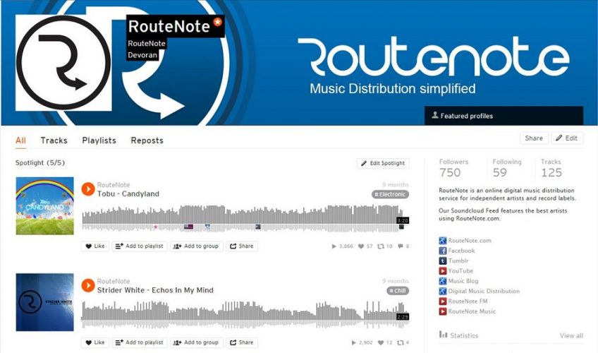 routenote-music-network