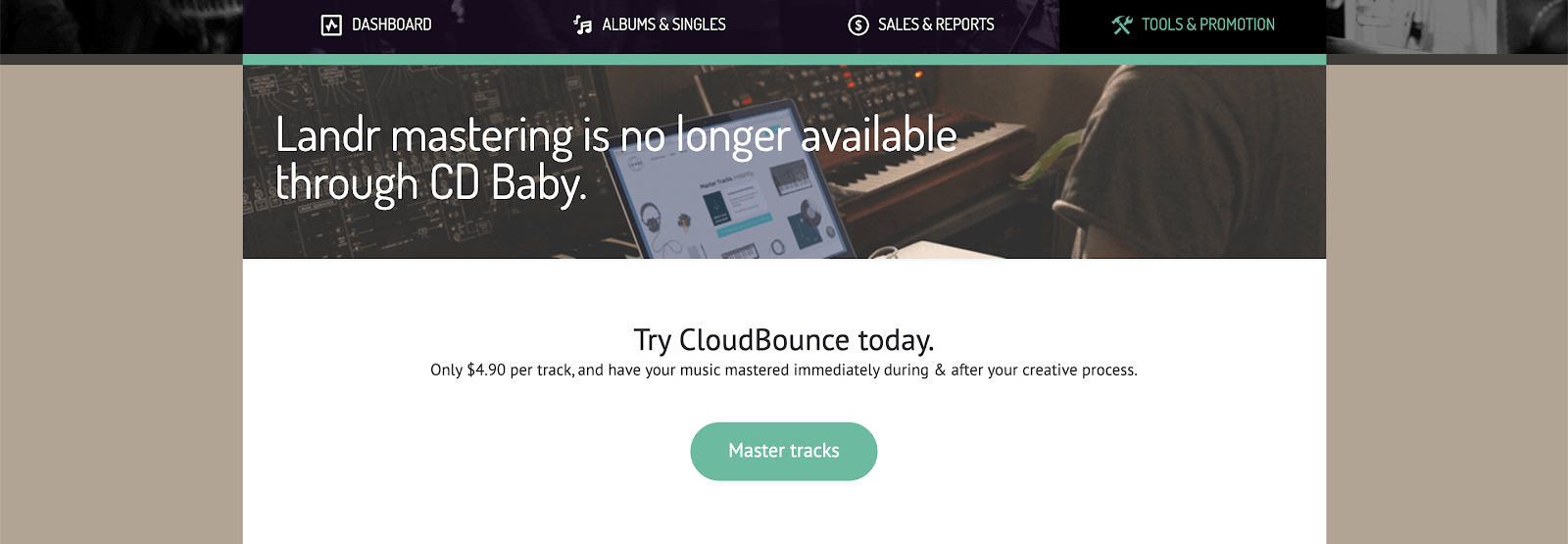 cd baby mastering