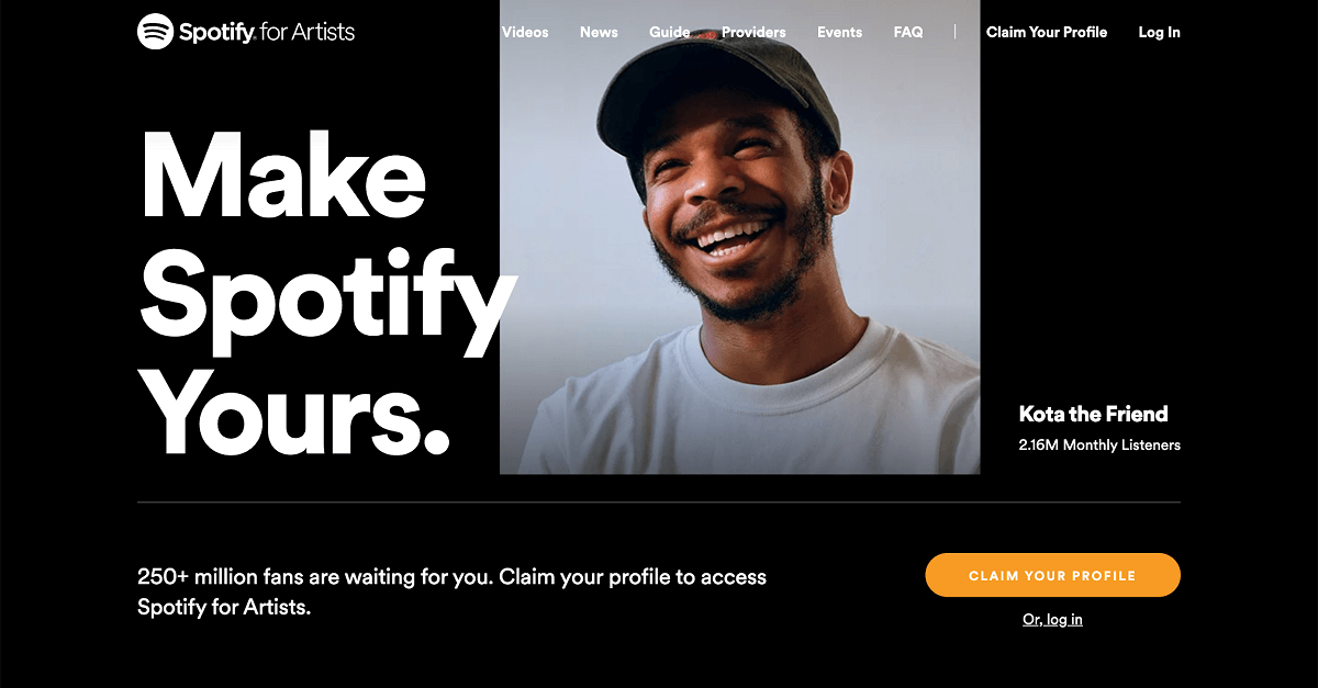 spotify profile