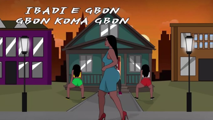 animated lyric video