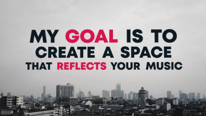 professional lyrics video maker