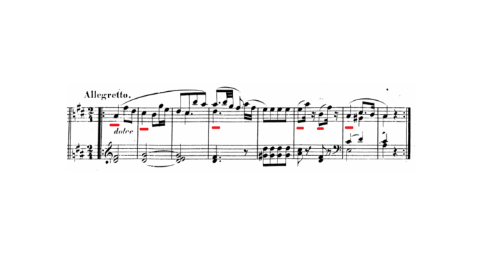 accented beat example