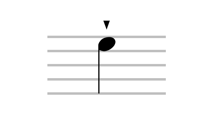 definition of accent in music