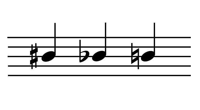 Music staff paper
