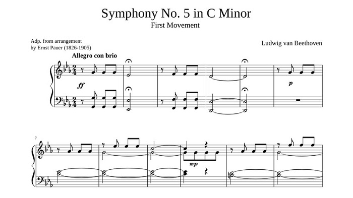 dynamics in music examples
