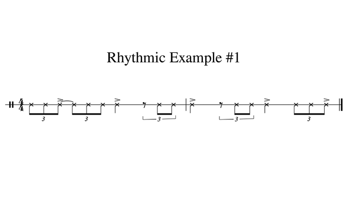 what is rudimentary syncopation music