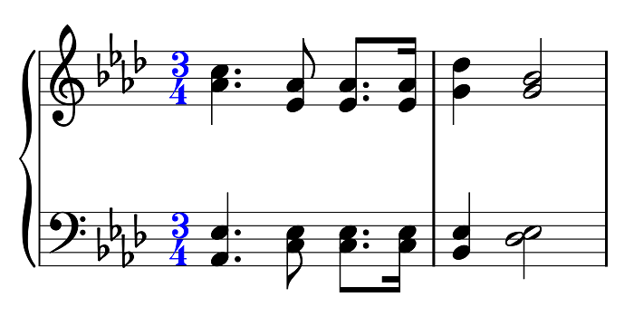 example of meter in music