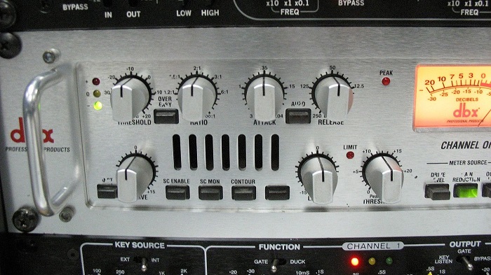 compressor limiter settings live sound