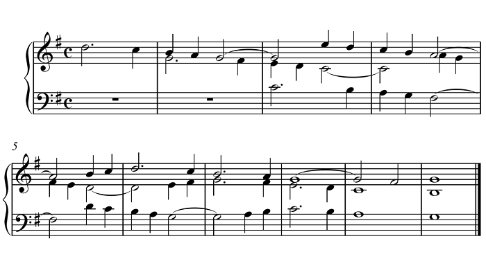 canon in music example