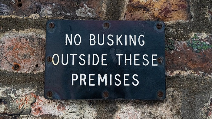 BUSKING RULES